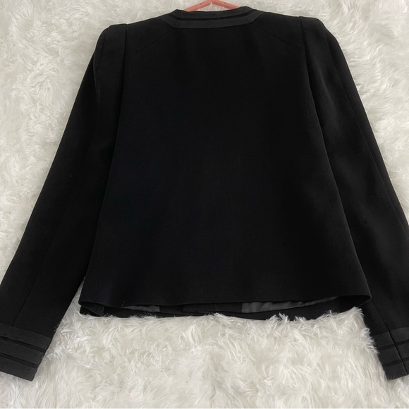 JAEGER London woman’s black jacket size 8 so classy! - Picture 3 of 6